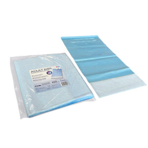 BW Adult Bibs with Pocket (38cm x 65cm, 100pcs/pack)